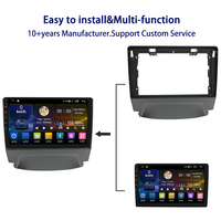 Cadre de lecteur DVD Android pour autoradio Meihua avec cadre de façade pour CHANGAN CS75 2013-2016 faisceau de câbles