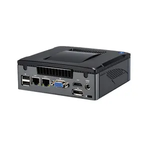 OEM/OED AMD 8500B ince istemci i3 çekirdek i5 6th gen süreci çift Lan portları kompakt NUC bilgisayar fansız mini pc