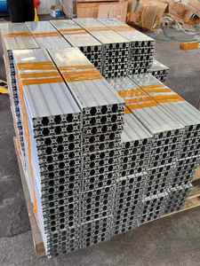 Industrial Aluminum Profile National Standard GB4080T T5 Temper <b>Bracket</b> Alloy Pipeline Automatic Fish Tank Rack Table Cutting - Product Image 6