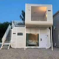 Petite maison cabine Apple moderne préfabriquée bon marché à vendre Maison préfabriquée portable 20Ft 40Ft Office Pod insonorisée Container