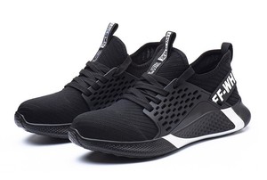 Chaussures <span class=keywords><strong>de</strong></span> <span class=keywords><strong>sécurité</strong></span> industrielles légères pour hommes, à la mode, avec embout en acier, vente en gros - Product Image 5