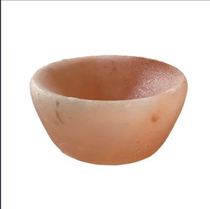 Cuenco de Sal del Himalaya Natural para Servir Condimentos, Especias o Salsas, Cuenco de Sal de Roca Pura - Product Image 3