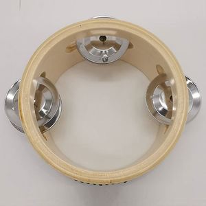 Pandero de Madera de 4 Pulgadas de Alta Calidad, Bajo MOQ, Buen Precio, Sonido Nítido, Instrumento de Percusión, Regalo Musical - Product Image 4