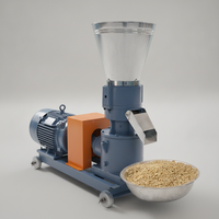 Granulateur d'aliments pour animaux, granulateur d'aliments pour petits bovins et volailles, moulin à granulés de biomasse animale, machine de traitement de granulés de bois