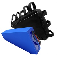 Batterie de vélo électrique 60-72 volts, kit de conversion de vélo électrique avec moteur à moyeu 2000W 3000W, batterie en option, 20-26 pouces, batterie triangulaire 60V 72V