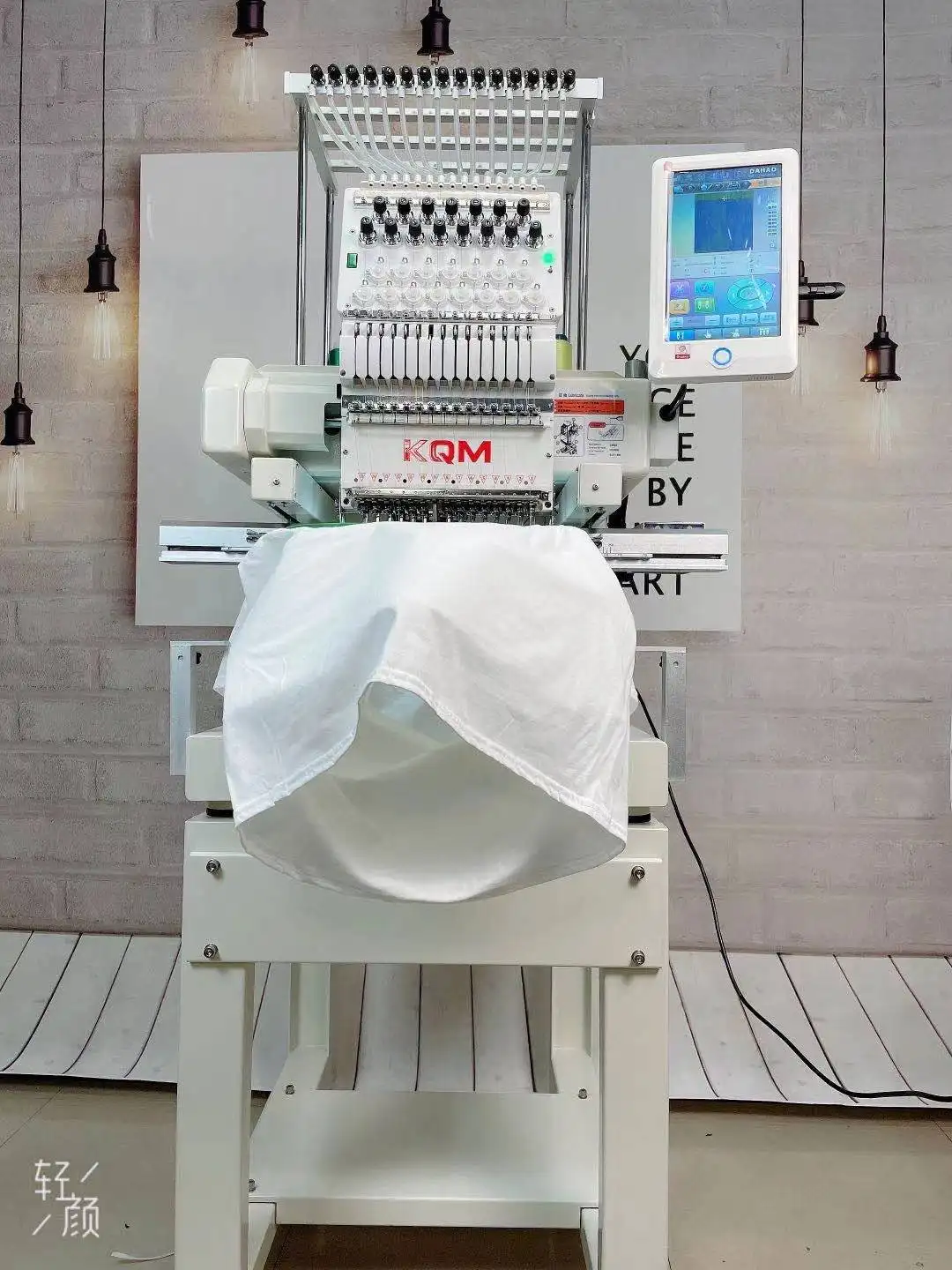 One Head Multi Needles Embroidery Computer Machine High Speed Cap T-shirt Embroidery Machine