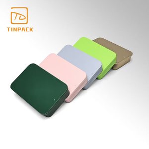 Caja de Hojalata Rectangular Portátil Personalizada con Tapa Deslizante para Dulces, Mentas y Pequeños Regalos, <span class=keywords><strong>Precio</strong></span> al por Mayor - Product Image 3