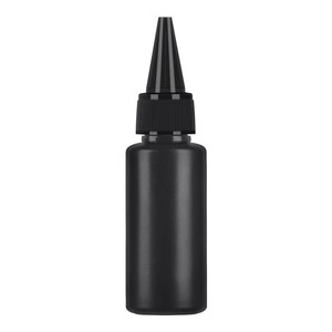 <span class=keywords><strong>10ml</strong></span> 20ml 30ml 50ml 100ml Vòng vai nhỏ màu đen rỗng chai nhựa mực/lotion HDPE bóp chai - Product Image 5