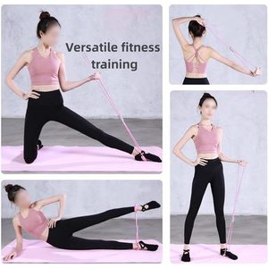 Trọng Lượng Nhẹ 8 Hình Nữ Tập Thể Dục Yoga Kháng Ban Nhạc Đàn Hồi TPE Chất Liệu Kéo Sợi Dây Thừng Và Trở Lại Căng Ban Nhạc - Product Image 6