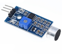 Modul Sensor Suara Komponen Elektronik Sakelar Aktifasi Suara Satu Sentuhan Menghasilkan Output Tingkat Tinggi dan Rendah