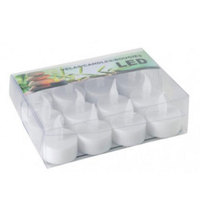 Bougies chauffe-plat LED miniatures sans flamme en plastique, à piles bouton, pour Noël, vente en gros, marque Kanlong