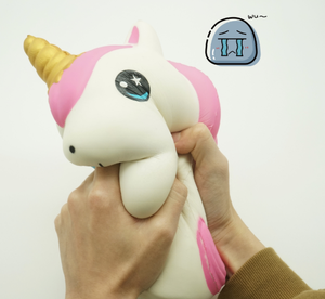 Jumbo Kawaii Mignon Licorne Cartoon Squishy Unisexe Jouet à Presser à Remontée Lente Anti-Stress - Product Image 4