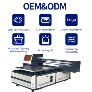 6090 stampante Flatbed UV soluzione All - in - One per la stampa su PVC e acrilico metallo nei negozi epison I3200 stampante testina di stampa - Product Image 5