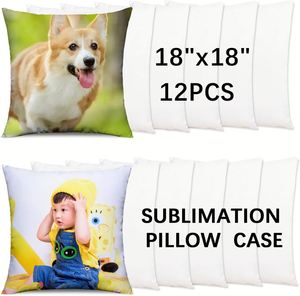 Housse en satin avec logo, vente en gros d'usine, design promotionnel, impression recto-verso, taies d'oreiller personnalisées - Product Image 1