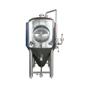 Obral peralatan pembuat bir kerajinan industri tangki fermentasi fermenter mikro lengkap 300l 500 Liter 5hl
