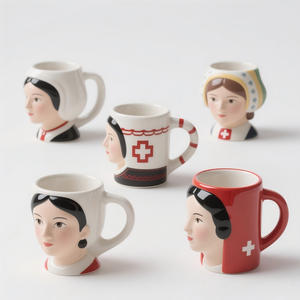 Statuetta in Resina di Coppia Svizzera. Scultura 3D Personalizzata Dipinta a Mano, un Raffinato Duo da Collezione che Incarna Eleganza Alpina e Artigianato. - Product Image 4