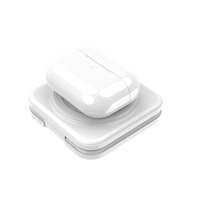 Chargeur magnétique sans fil pliable portable 3 en 1 15W à charge rapide PD/QC Type-C pour 12/13/14/15/16/17