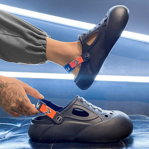 Sandales d'été décontractées pour hommes en EVA à bout fermé et semelle épaisse, style <span class=keywords><strong>crocs</strong></span>, pour le commerce extérieur et la plage - Product Image 4