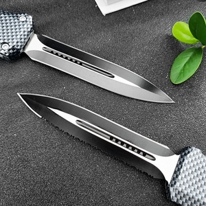 BM-C07 DIY Outdoor <b>Multi</b> Functional Hunting Mountaineering <b>Tool</b> 2.8mm Industrial 440C Stainless Steel <b>Camping</b> Knife Sawtooth - Product Image 3