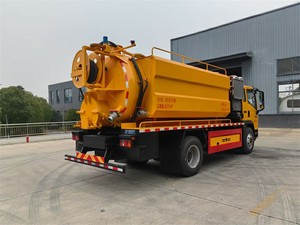 Nouveau camion de nettoyage de canalisations par aspiration Sinotruk Howo, camion de vidange des égouts, points de vente en Chine - Product Image 5