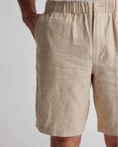 Nuovo materiale di lusso 100% europeo pantaloncini di <span class=keywords><strong>lino</strong></span> per gli uomini puro Multi colori Custom Design pantaloncini da <span class=keywords><strong>uomo</strong></span> - Product Image 3