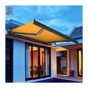 Auvents Extérieurs en <span class=keywords><strong>Aluminium</strong></span>, Gazebo de Jardin Rétractable, Auvent Pare-Soleil en PVC, Pergola, <span class=keywords><strong>Prix</strong></span>, Systèmes de Toit Ouvert Imperméables - Product Image 4