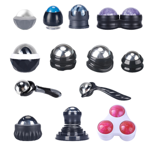 Custom Logo Stainless Steel Ice Massage Ball with Cryo Roller Factory Direct Wholesale Muscle Recovery <b>Tool</b> for Waist Body - Product Image 1