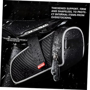 Muestra Gratuita, Bolsa de Viaje Impermeable para Ciclismo, Bolsa de Almacenamiento para Cuadro de Bicicleta, Bolsa para Manillar de Bicicleta - Product Image 4