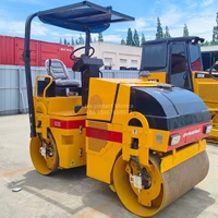 Dynapac CC122 mini rouleau vibrant de seconde main rouleau de route à double tambour Storike Mini petit rouleau de route compacteur de route avec CE