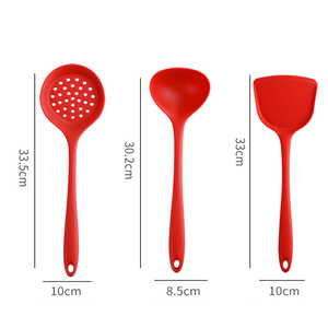 ชุดอุปกรณ์ครัวซิลิโคนสีแดงใหม่ ปี <span class=keywords><strong>2026</strong></span> ชุด 6 ชิ้น อุปกรณ์และเครื่องมือในครัวเรือน - Product Image 4