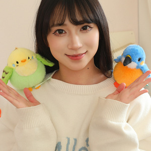 Magnetic Suction Plush Toy Cute Doll Lying on the Shoulder of a Fat Little Bird Cockatiel Mountain <strong>Sparrow</strong> - Product Image 2