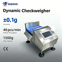 Báscula de control de peso de alta velocidad, transportador de control de peso pequeño, báscula de control de rechazo de banda izquierda-derecha, OEM/ODM personalizable en China