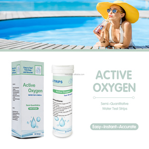 Bandelettes de <span class=keywords><strong>test</strong></span> d'eau à l'oxygène <span class=keywords><strong>actif</strong></span> Merydi W-1 pour piscines, aquariums, spas, <span class=keywords><strong>test</strong></span> de désinfection - Product Image 5