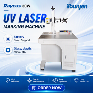 Machine de marquage à froid au laser UV de bureau à faible chaleur pour pièces en plastique et en verre thermosensibles - Product Image 1