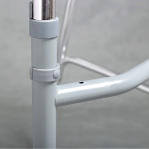 Déambulateur pliable avec siège et sac, hauteur réglable et mobilité, déambulateur léger roulant pour adultes âgés et seniors - Product Image 3