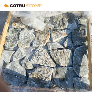 2024 xu hướng mới Trung Quốc ánh sáng màu xám bên ngoài bức tường ốp đá lỏng lẻo hình dạng bất thường bên ngoài bảng điều khiển ngăn xếp đá vôi - Product Image 3