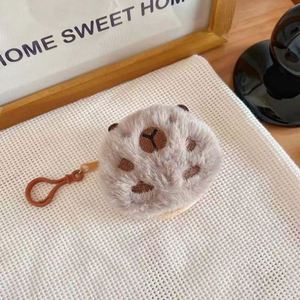 Prêt à expédier : Porte-monnaie portable en peluche multicolore, pochette à cartes en tissu doux pour l'hiver, étui de rangement pour rouge à lèvres - Product Image 2