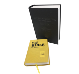 Biblia Personalizada de Cuero PU con Impresión, Encuadernación de Tapa Dura, Borde Dorado y Papel de Biblia Refinado, Ideal para Regalo - Product Image 2