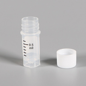 หลอดเก็บตัวอย่างแบบแช่แข็ง Yongyue Medical Cryogenic Tube ขนาด 0.5 มล. ฝาเกลียว ผลิตจากโพลีสไตรีนเรซิน ปิดผนึกอย่างแน่นหนา - Product Image 1