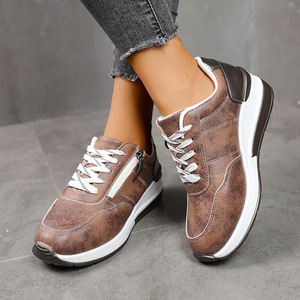 Zapatos Deportivos Clásicos para Mujer, con Suela Gruesa, Ligeros, Duraderos, Transpirables, Cómodos, Casuales, para Caminar - Product Image 2