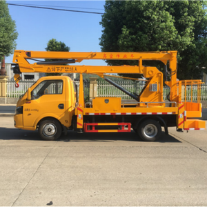 Véhicule de travail aérien à bras articulé, moteur diesel 4x2, grande nacelle de travail, plateforme de travail aérien. - Product Image 3