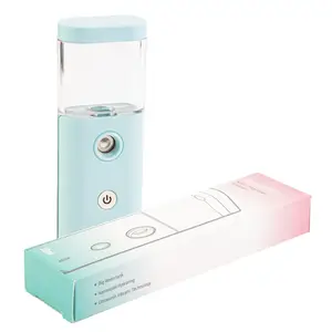 Pulvérisateur de brouillard facial pratique et portable pratique facile à transporter petit vaporisateur facial électrique nano spray visage mini pulvérisateur d'eau