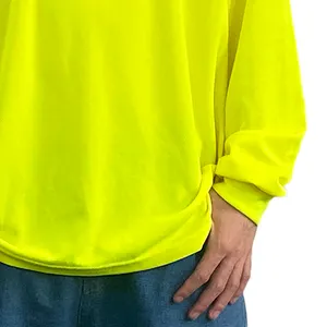 Múltiples color personalizable Sudadera con capucha ropa reflectante Oem visibilidad de la seguridad en carretera camisas
