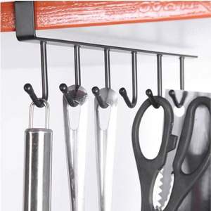 Bearing Stronger Free of Punch Storage Shelf Hanging Cap Paper Shelves <b>Kitchen</b> Iron Multifunction Hanger - Product Image 4