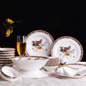 Juego de Cubiertos y <span class=keywords><strong>Vajilla</strong></span> para Cena Regalos Set de Tazas Contemporáneo Utensilios de Cocina Porcelana y Cerámica de Jingdezhen 2024 - Product Image 5