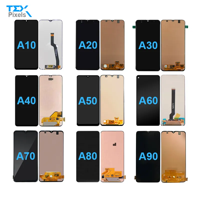 OLED LCD Screen for Samsung A10 A20 A30 A40 A50 A60 A70 A80 A90 A52 A71 A12 A21S LCD Touch Screen Replacement Display