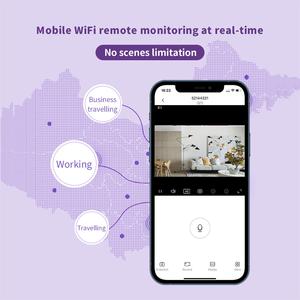 กล้องวงจรปิดอัจฉริยะ A10 WiFi ขนาดพกพา คุณภาพดี รุ่นดูภาพแบบเรียลไทม์ ใช้ได้ทั้งภายในและภายนอกอาคาร พร้อมแบตเตอรี่ ความละเอียด 3MP - Product Image 3