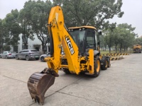 Chargeuse-pelleteuse JCB d'origine britannique, prix abordable, mini-chargeuse JCB 3cx 4cx, vente chaude