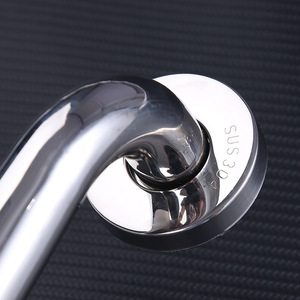 Barres d'appui pour salle de bain en acier inoxydable 304, design moderne et simple, pour personnes handicapées et âgées, rampes de toilettes - Product Image 1