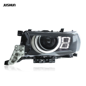Jushun Headlight Assembly LC200 <b>LED</b> Laser Lens Daytime Running <b>Lights</b> Super Bright <b>Plug</b> And Play 1 Year Warranty - Product Image 5